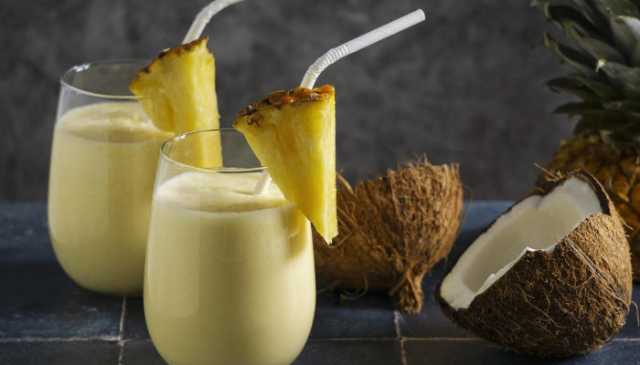 Batida de Coco com Abacaxi - Cozinha Mundo