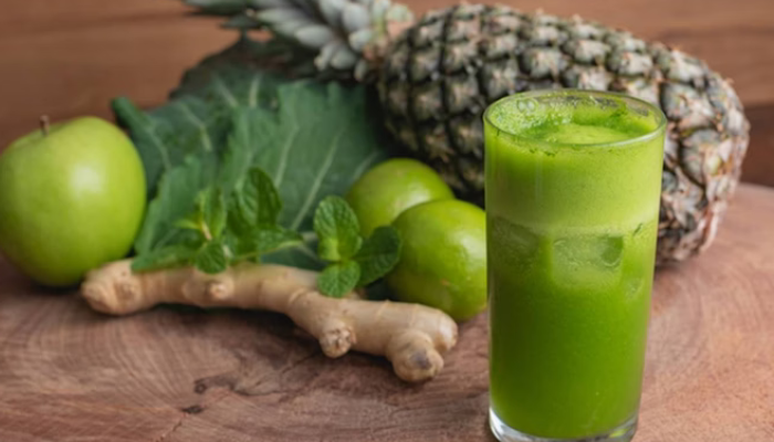 Suco Detox de Couve e Abacaxi - Cozinha Mundo