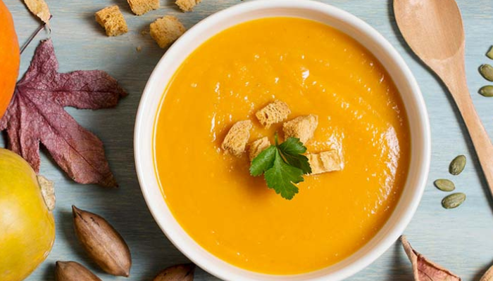 Caldo de Abóbora com Gengibre – Cozinha Mundo
