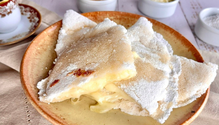 Tapioca com Queijo e Orégano – Cozinha Mundo