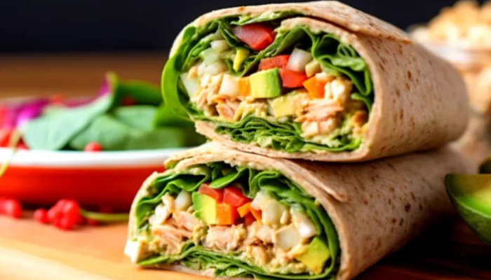 Wrap de Atum com Abacate – Cozinha Mundo
